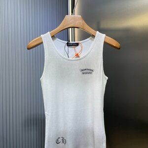 Brand New Chrome Hearts Unisex White Vest